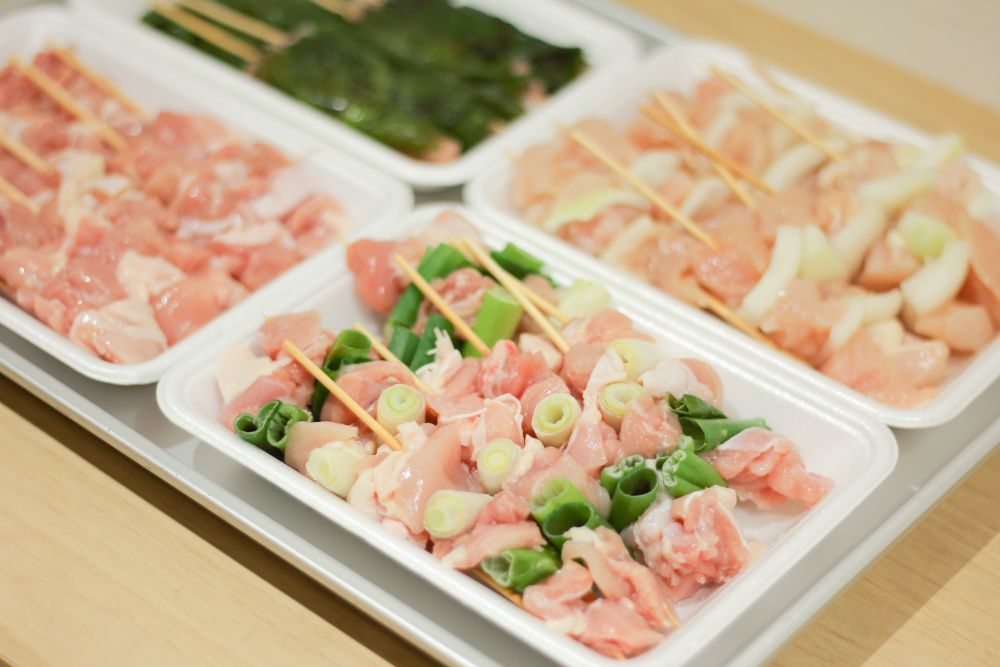 鹿児島県産の鶏肉を使用